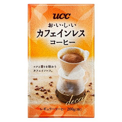 UCC おいしいカフェインレスコーヒー VP 真空包装(200g)